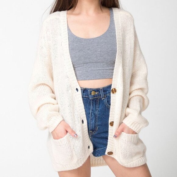 American Apparel Mohair Sweater - Picture 1 of 6